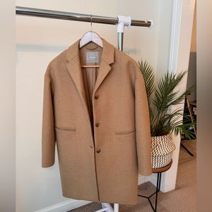 Everlane Oversized Cocoon Coat in Camel 00